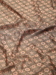 Digital Printed Tussar Woven Saree