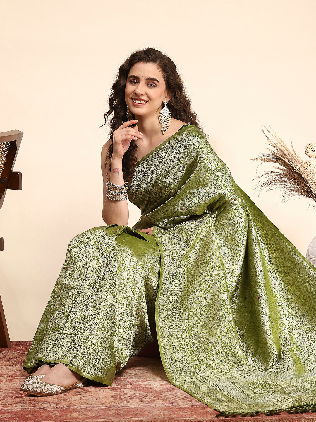 Woven Design Art Silk Saree