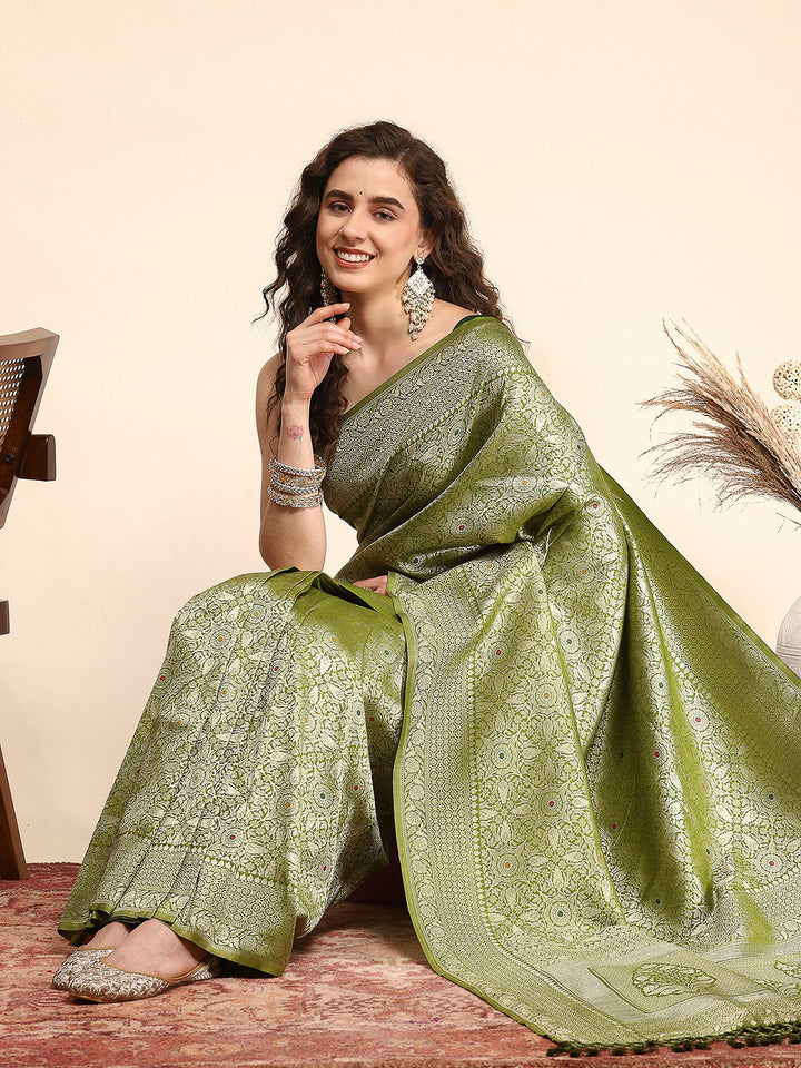 Woven Design Art Silk Saree