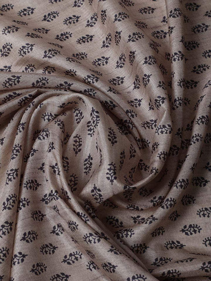 Printed Tussar Saree