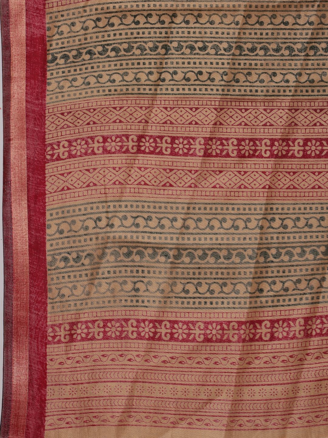 Digital Printed Art Silk Saree