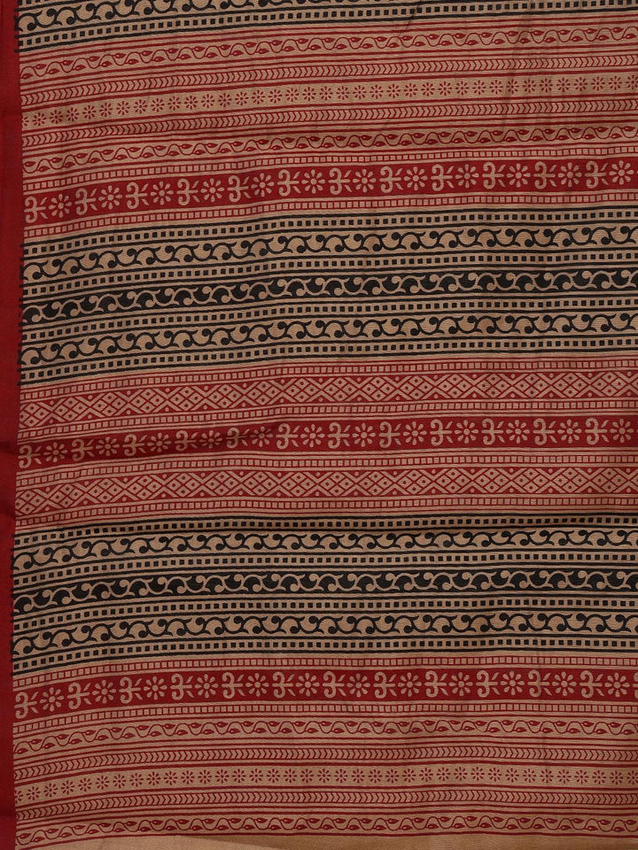 Digital Printed Art Silk Saree