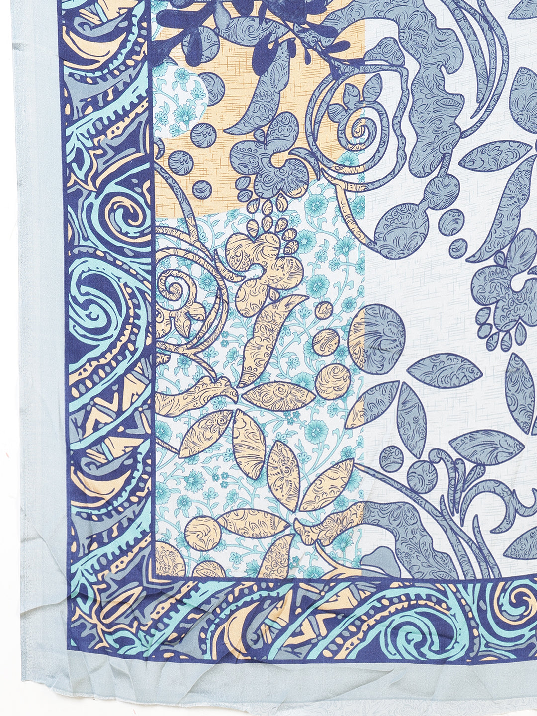 Digital Printed Crepe Saree