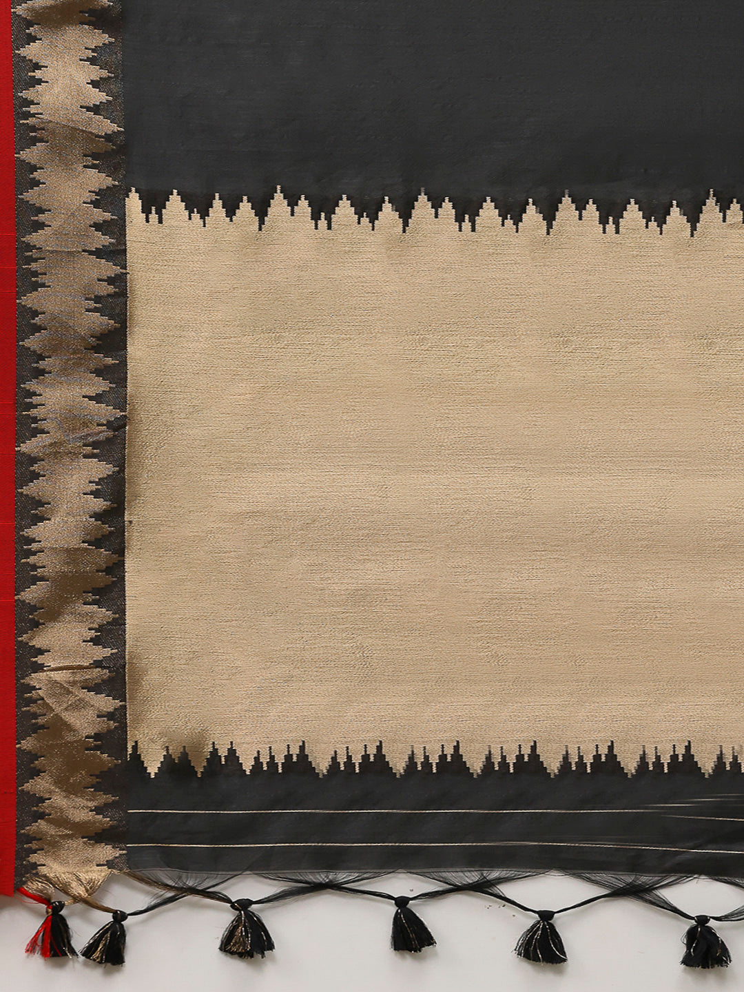 Embroidered Cotton Blend Saree