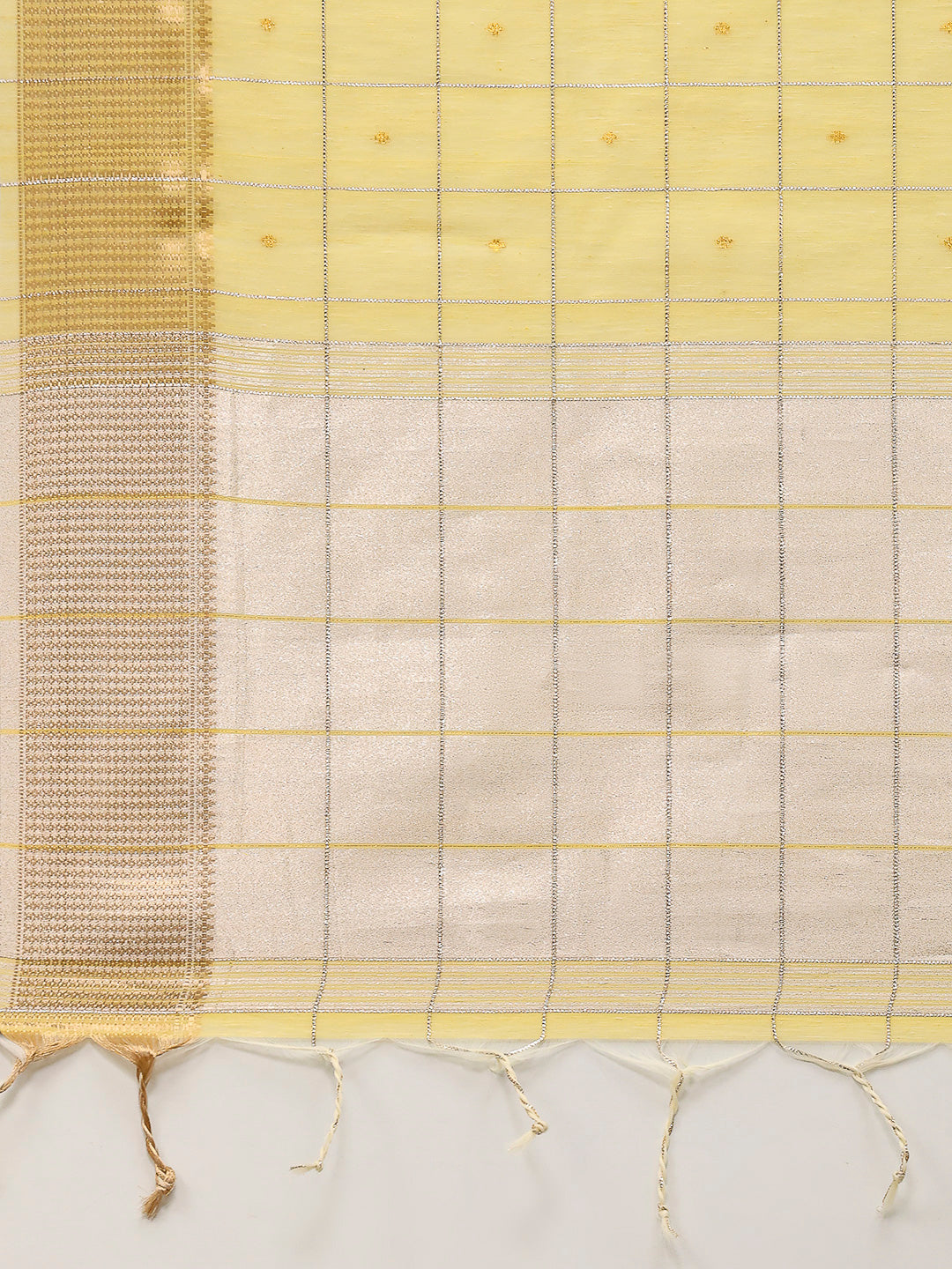 Embroidered Cotton Blend Saree