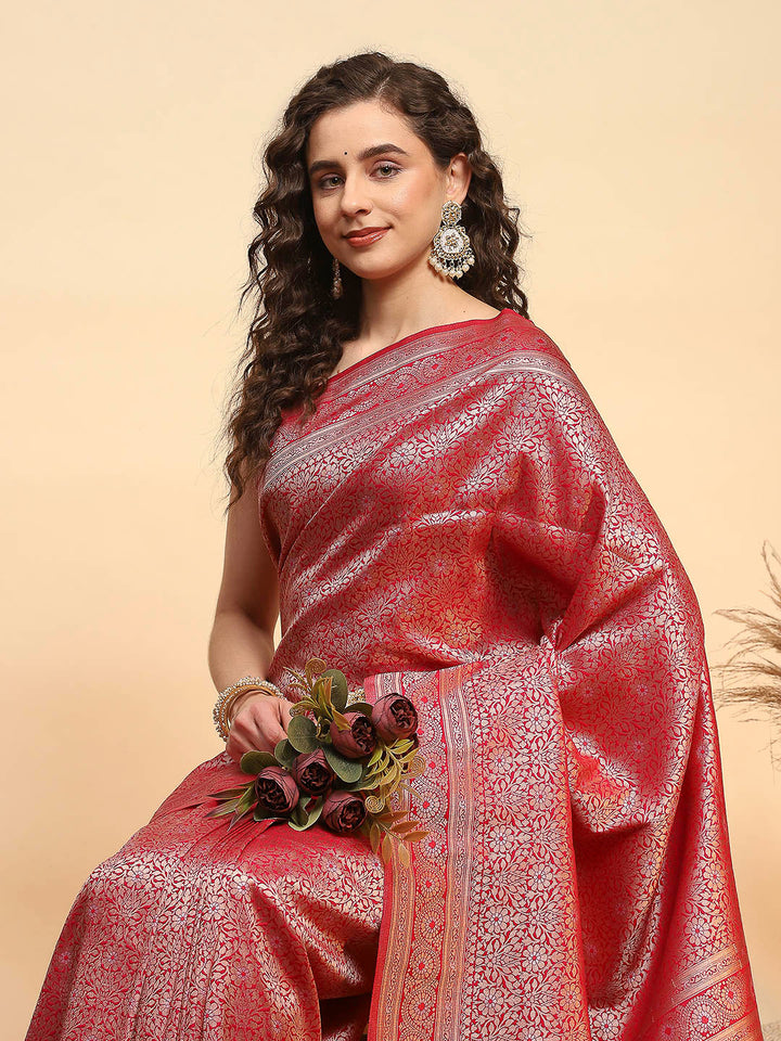 Woven Design Art Silk Saree