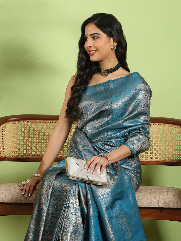Woven Design Art Silk Saree