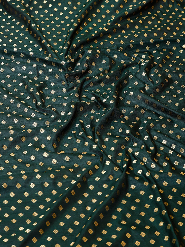 Zari Border Booti Handloom Woven Saree