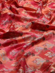 Zari Jaal Art Silk Printed Saree