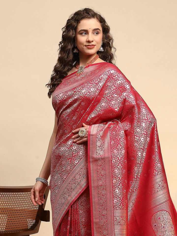 Woven Design Art Silk Saree