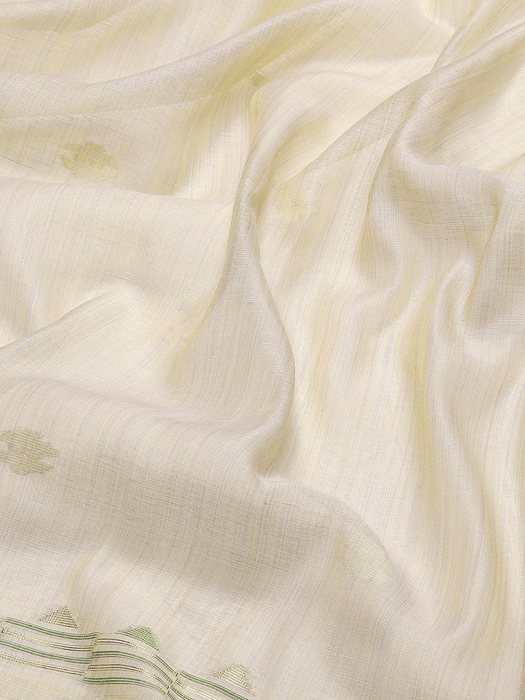 Embroidered Border Booti Art Silk Saree