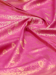 Zari Jaal Woven Handloom Saree