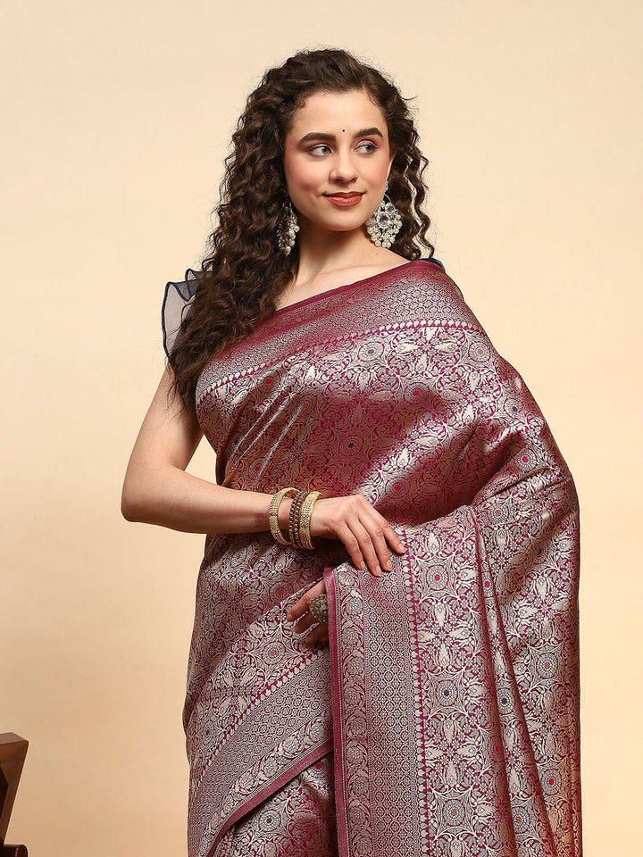 Woven Design Art Silk Saree