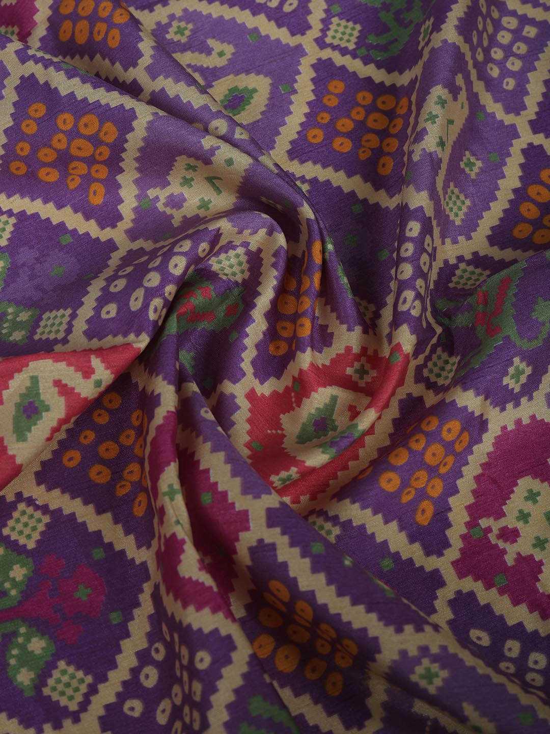 Digital Printed Art Silk Saree