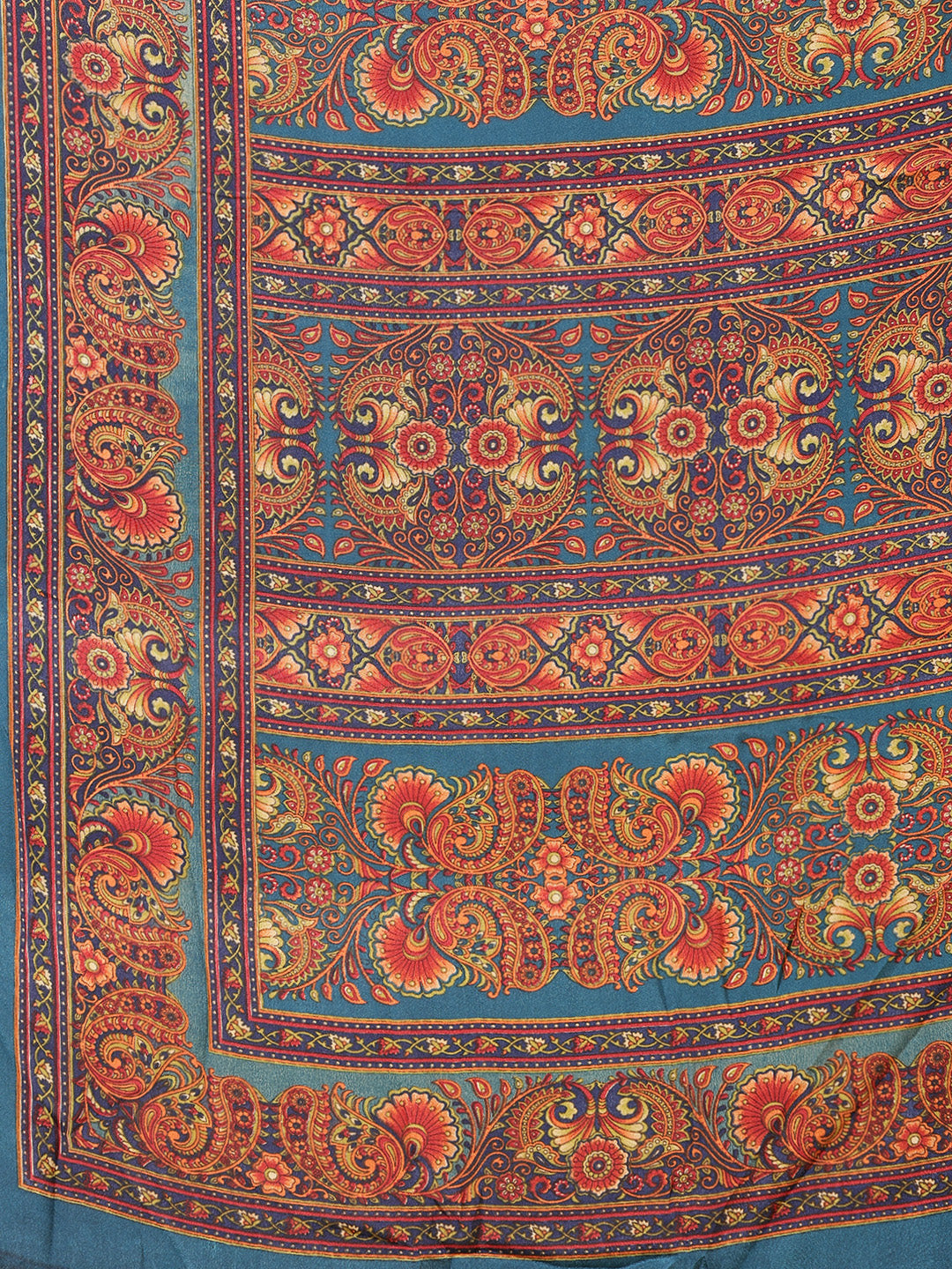 Digital Printed Crepe Saree