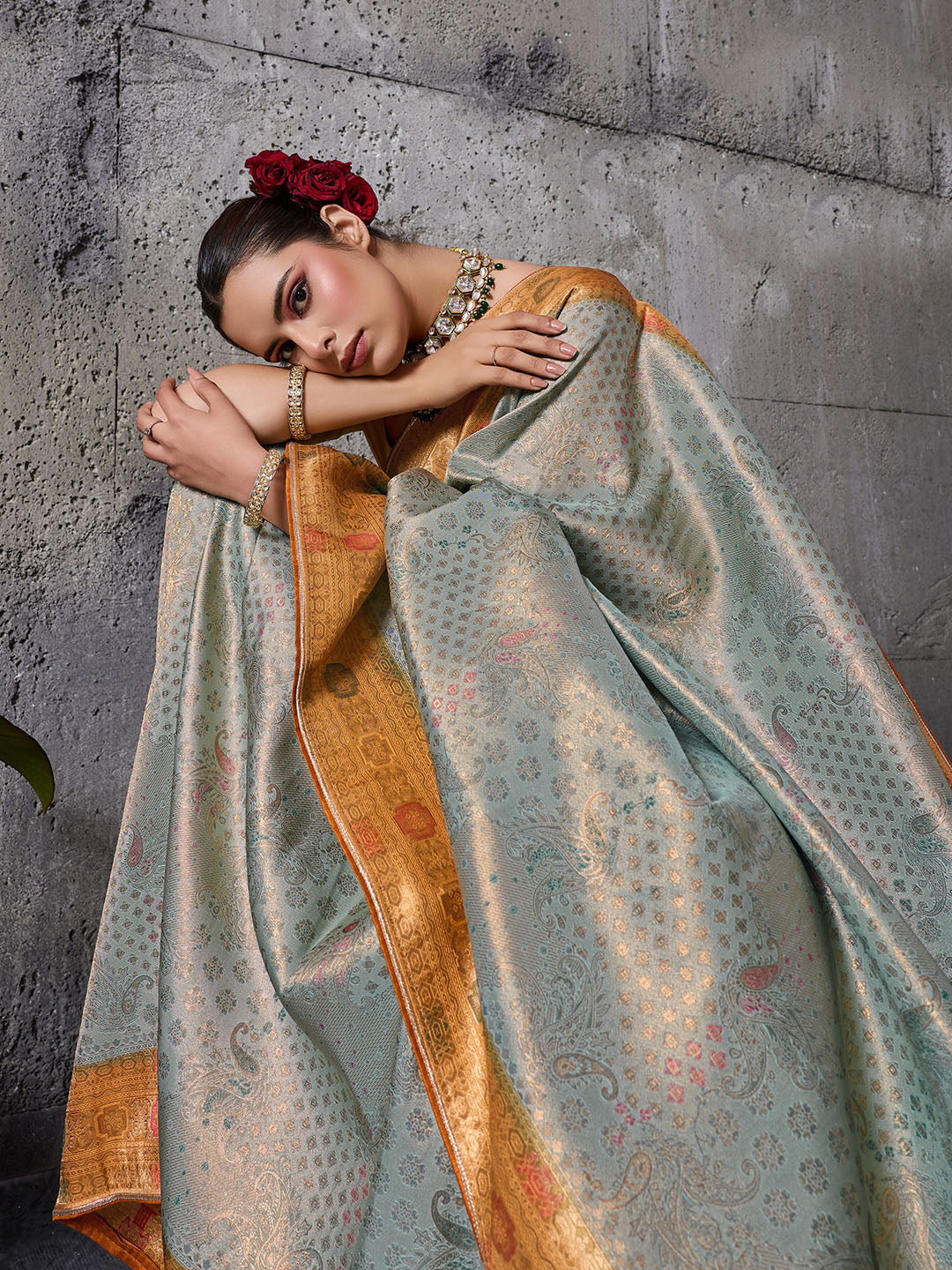 Woven Design Art Silk Saree