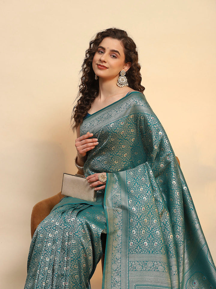 Woven Design Art Silk Saree