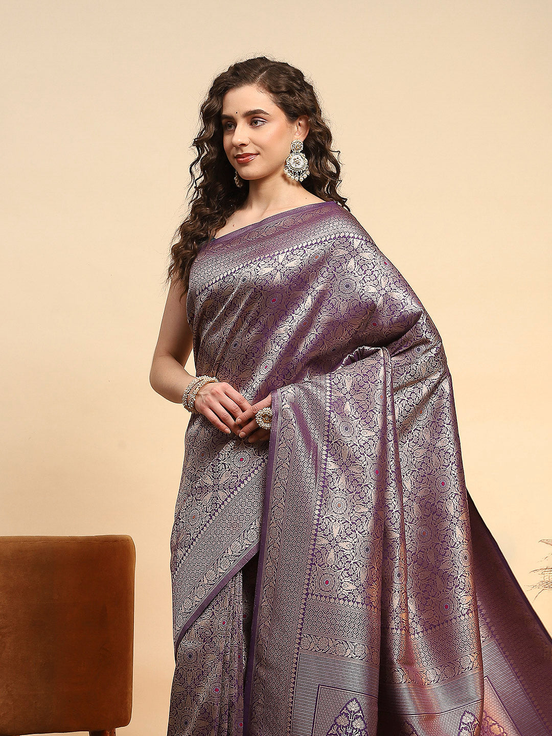 Woven Design Art Silk Saree