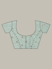 Stone Embroidery Tissue Saree