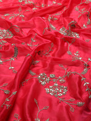 Sequence Embroidered Organza Saree