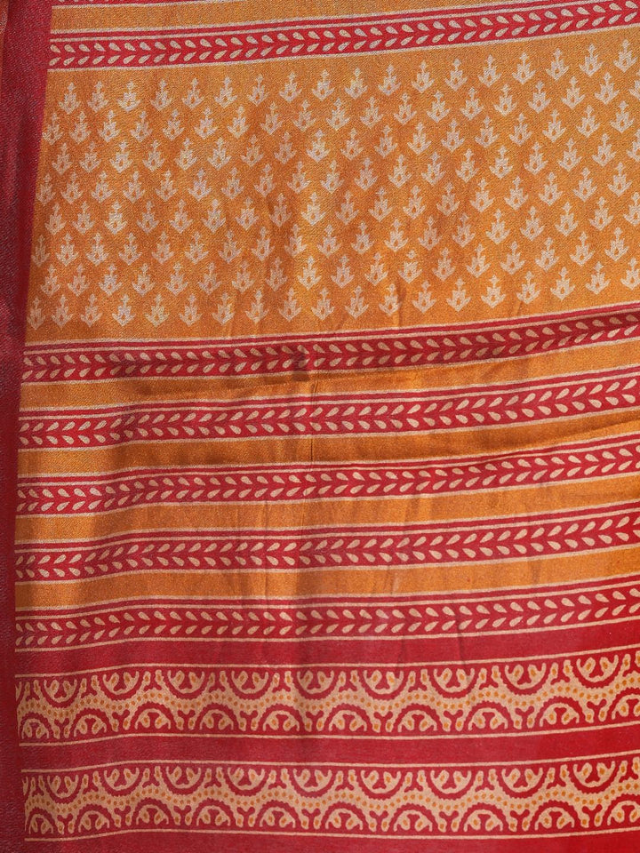 Digital Printed Art Silk Saree
