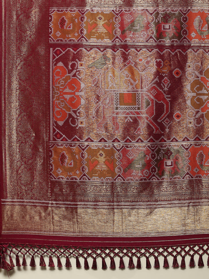 Woven Design Art Silk Saree