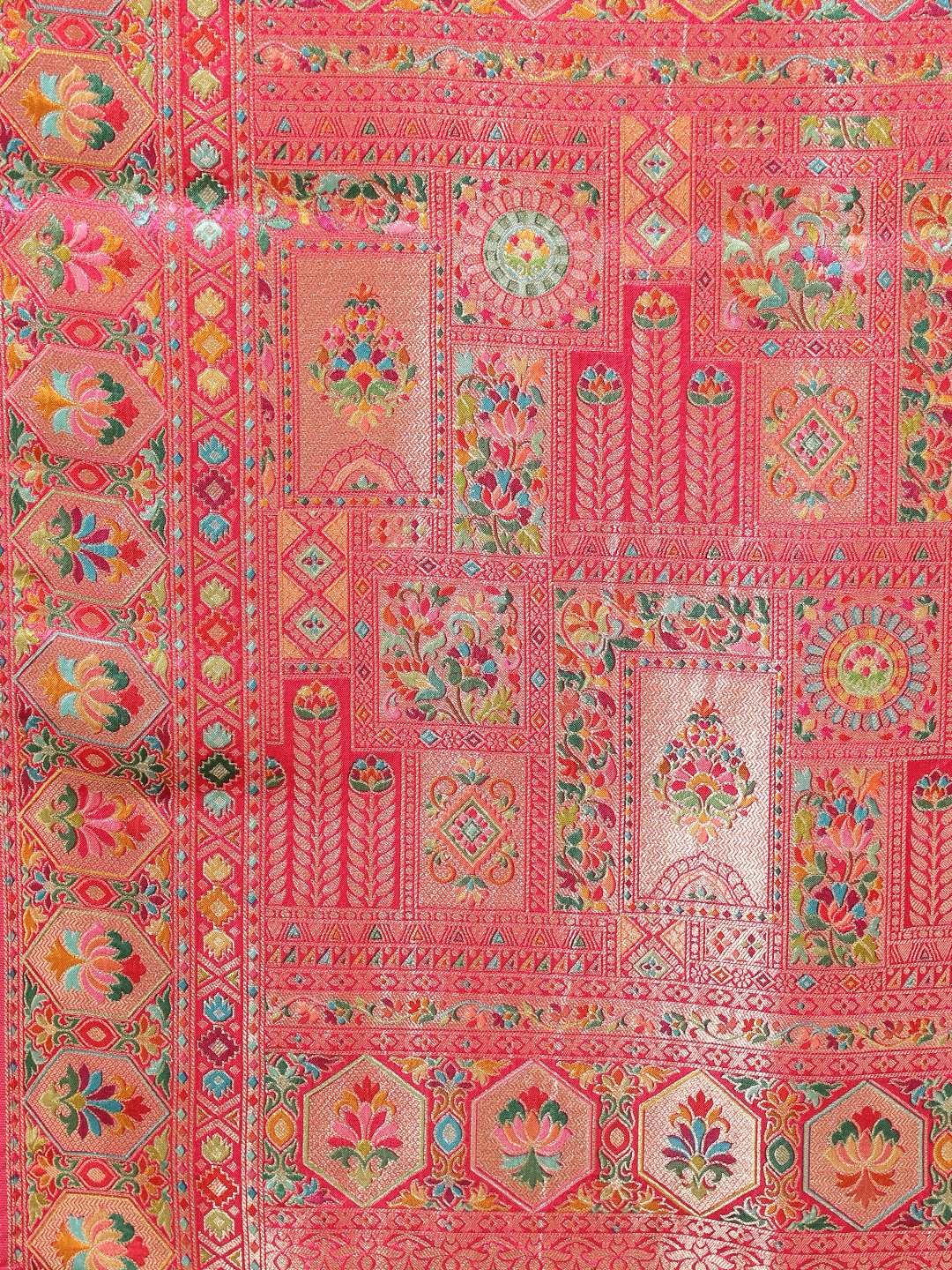 Woven Design Satin Saree