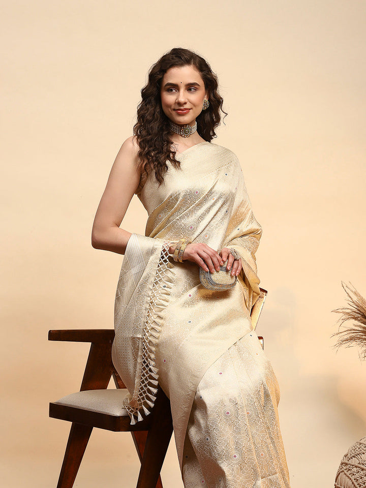 Woven Design Art Silk Saree