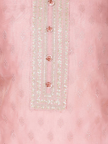 Neck Embroidery Organza Unstitched Suit Piece With Dupatta