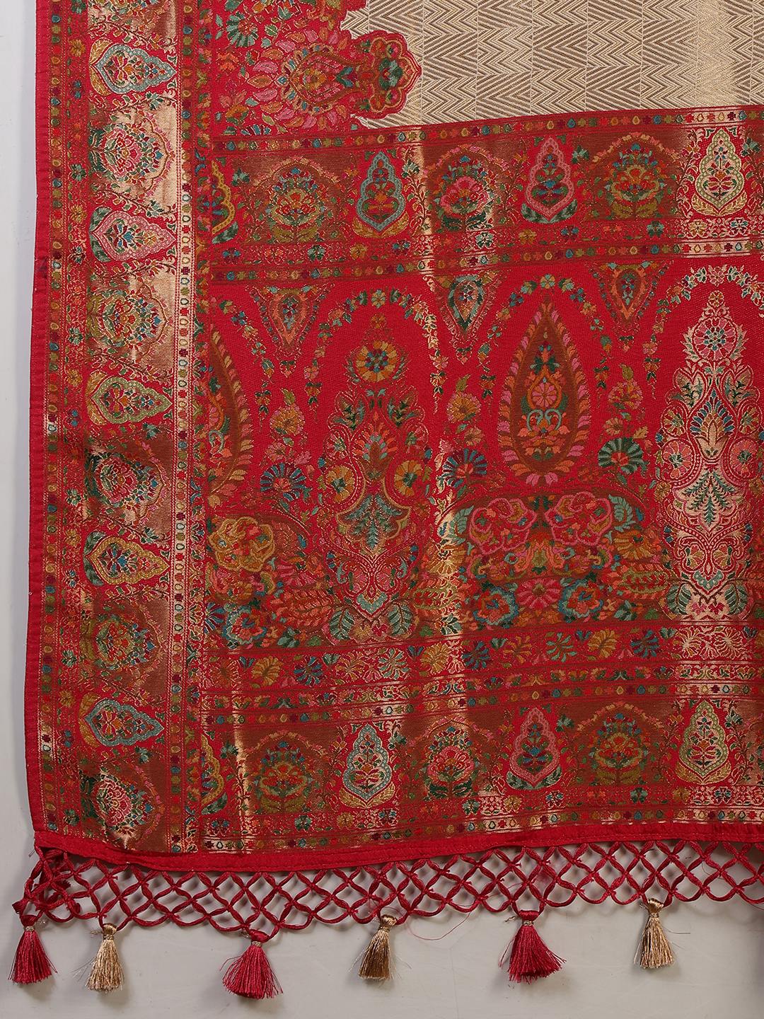 Woven Design Dola Silk Saree