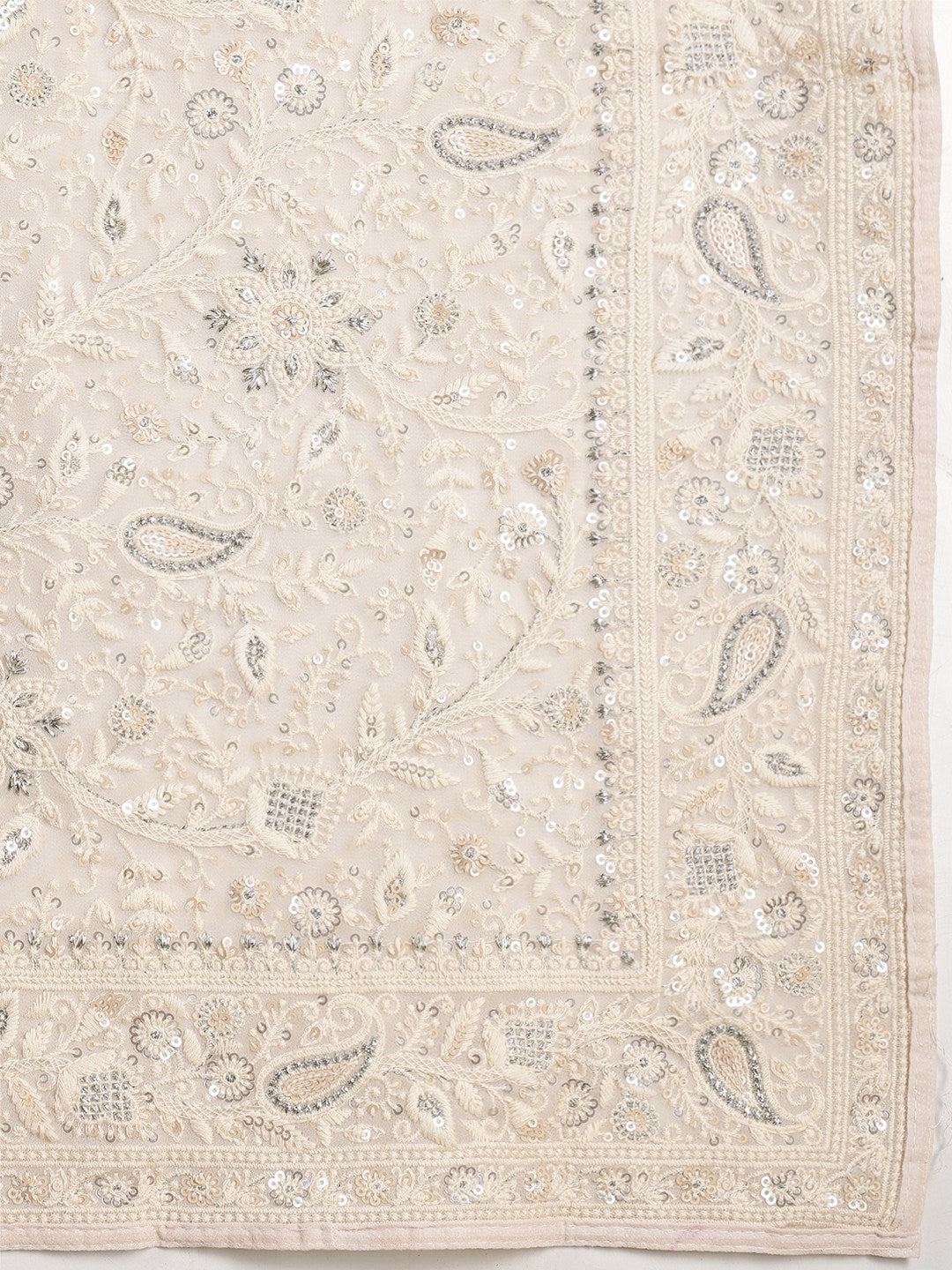 Embroidered Georgette Saree