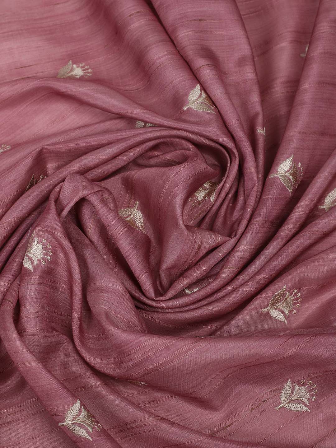 Printed &amp; Embroidered Booti Art Silk Saree