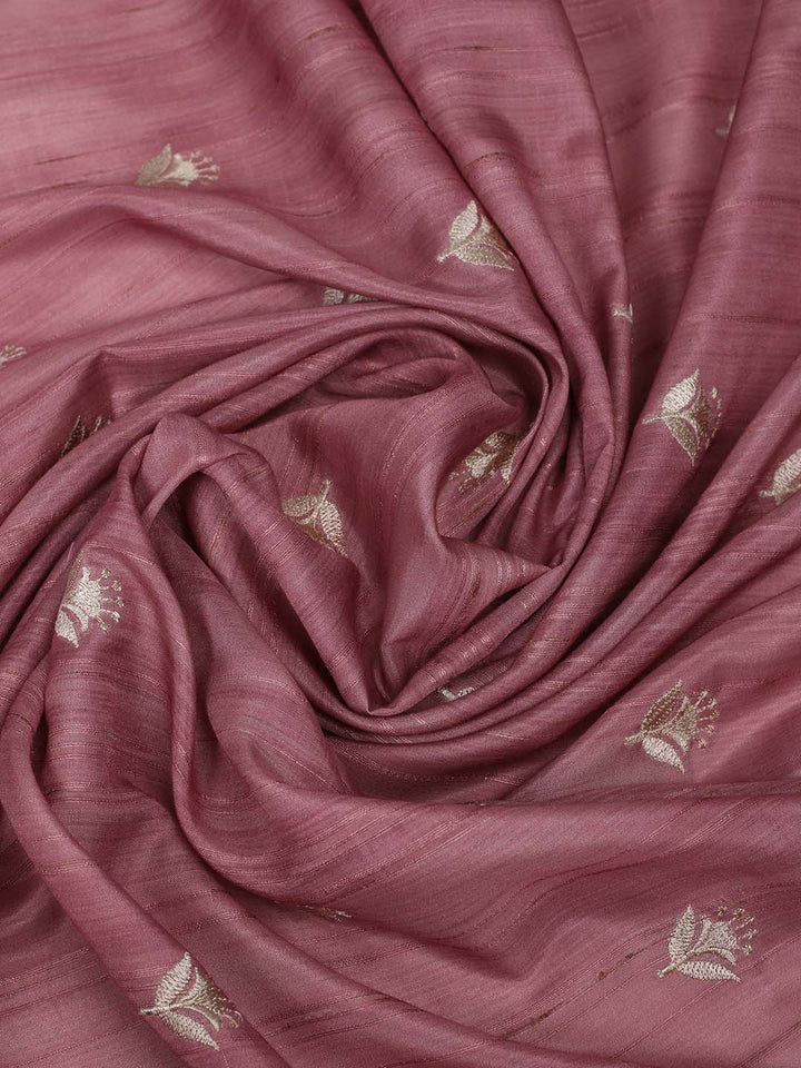 Printed &amp; Embroidered Booti Art Silk Saree
