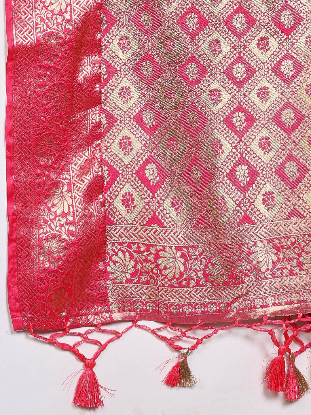 Woven Design Tissue Saree