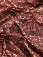 Digital Printed Tussar Woven Saree