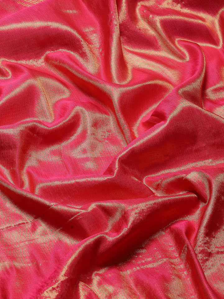 Woven Border Art Silk Saree