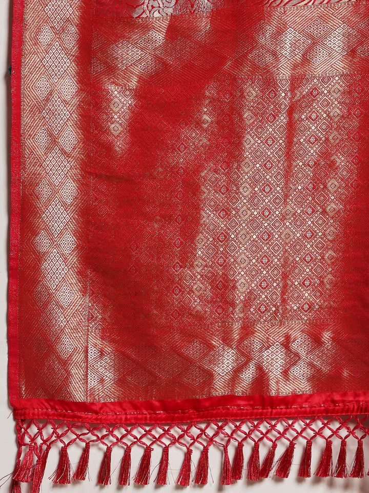 Woven Design Art Silk Saree