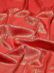 Zari Jaal Brocade Handloom Woven Saree