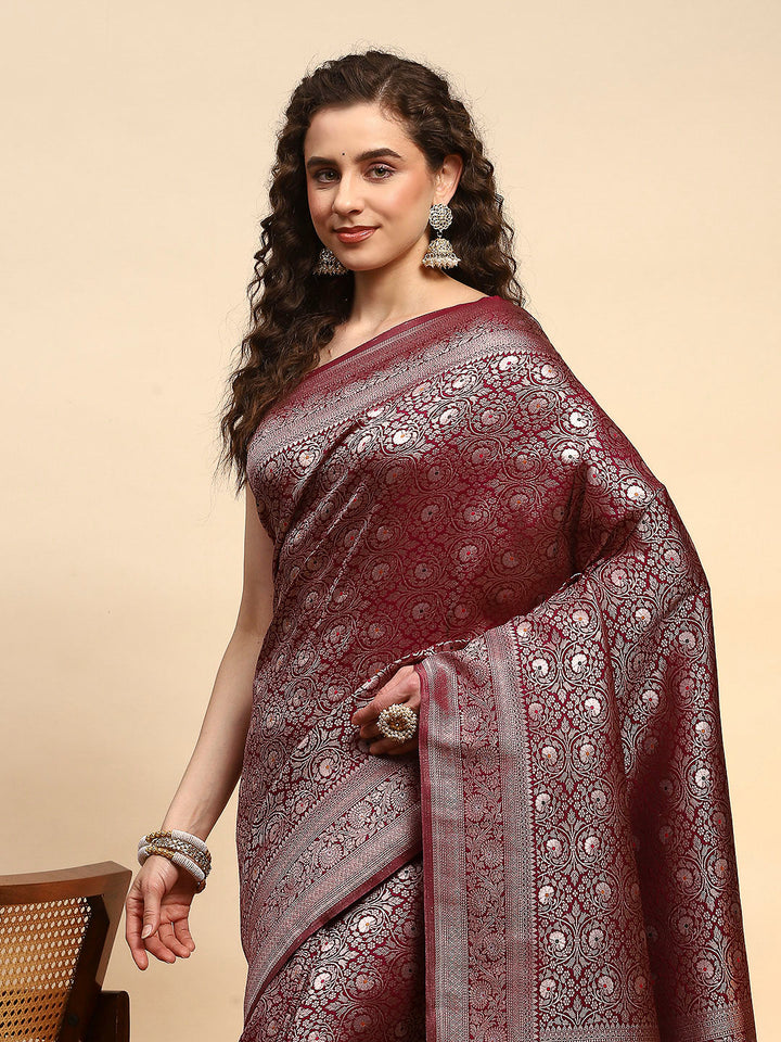 Woven Design Art Silk Saree