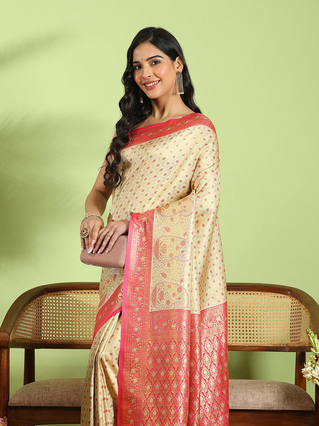 Woven Design Art Silk Saree