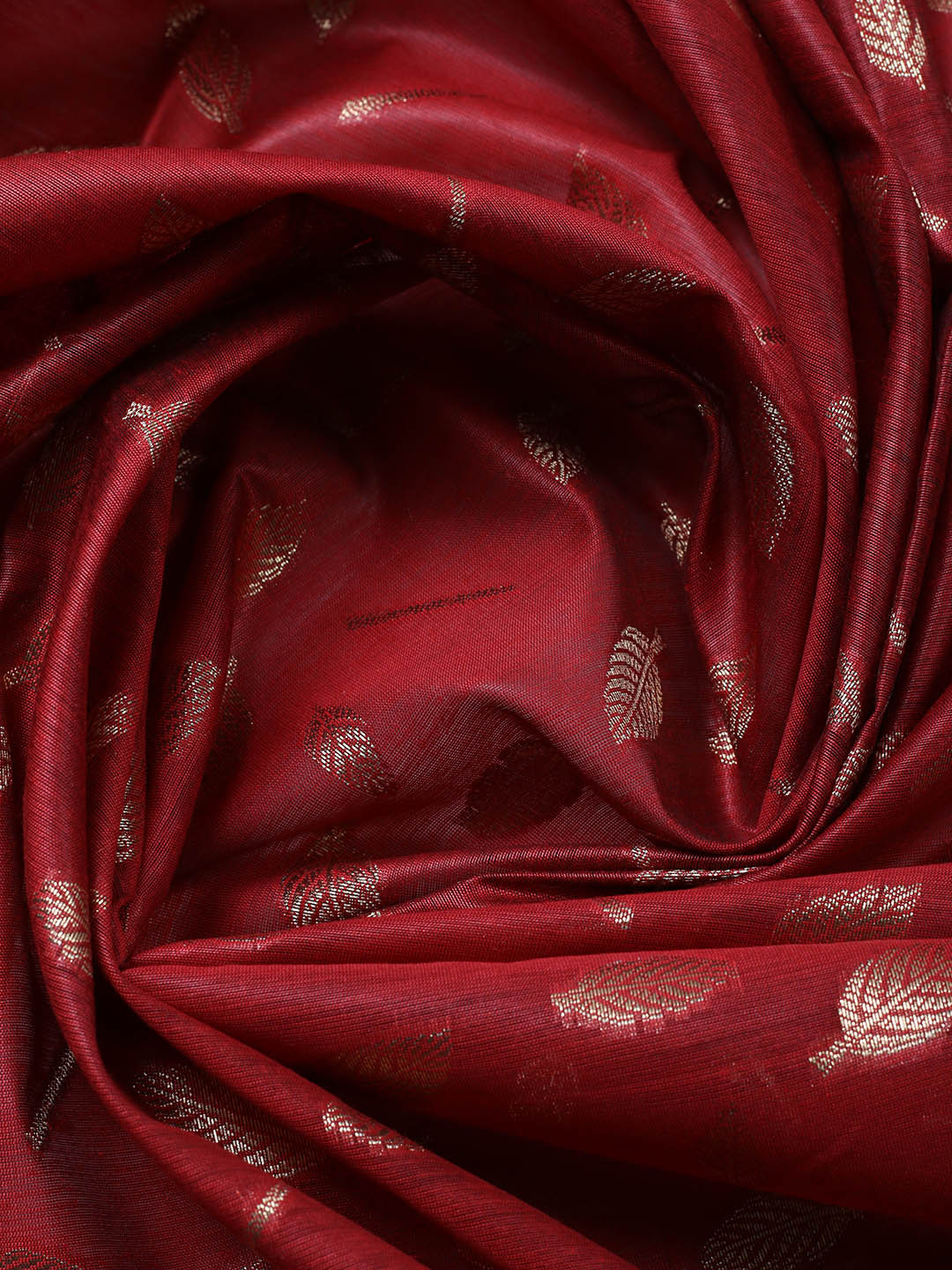 Banarasi Chanderi Unstitched Suit With Pant &amp; Dupatta