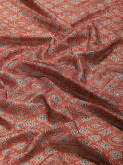 Digital Printed Tussar Woven Saree