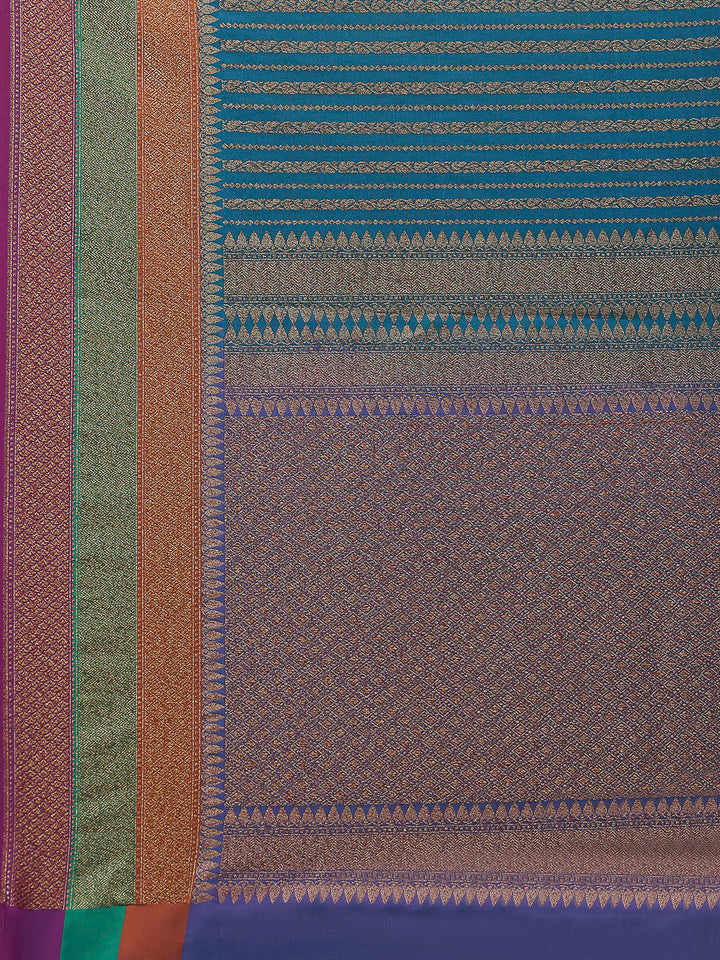 Wovn Border Art Silk Saree
