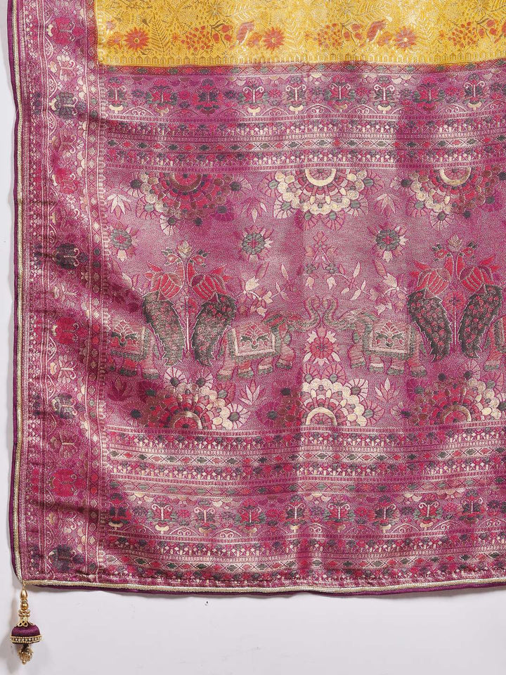 Woven Design Art Silk Saree