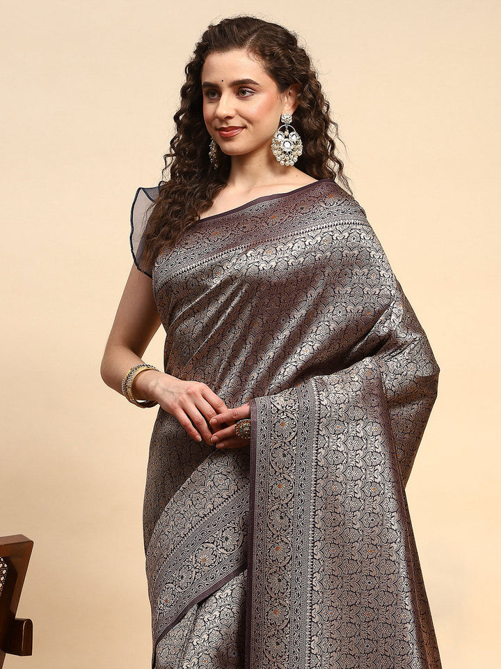Woven Design Art Silk Saree