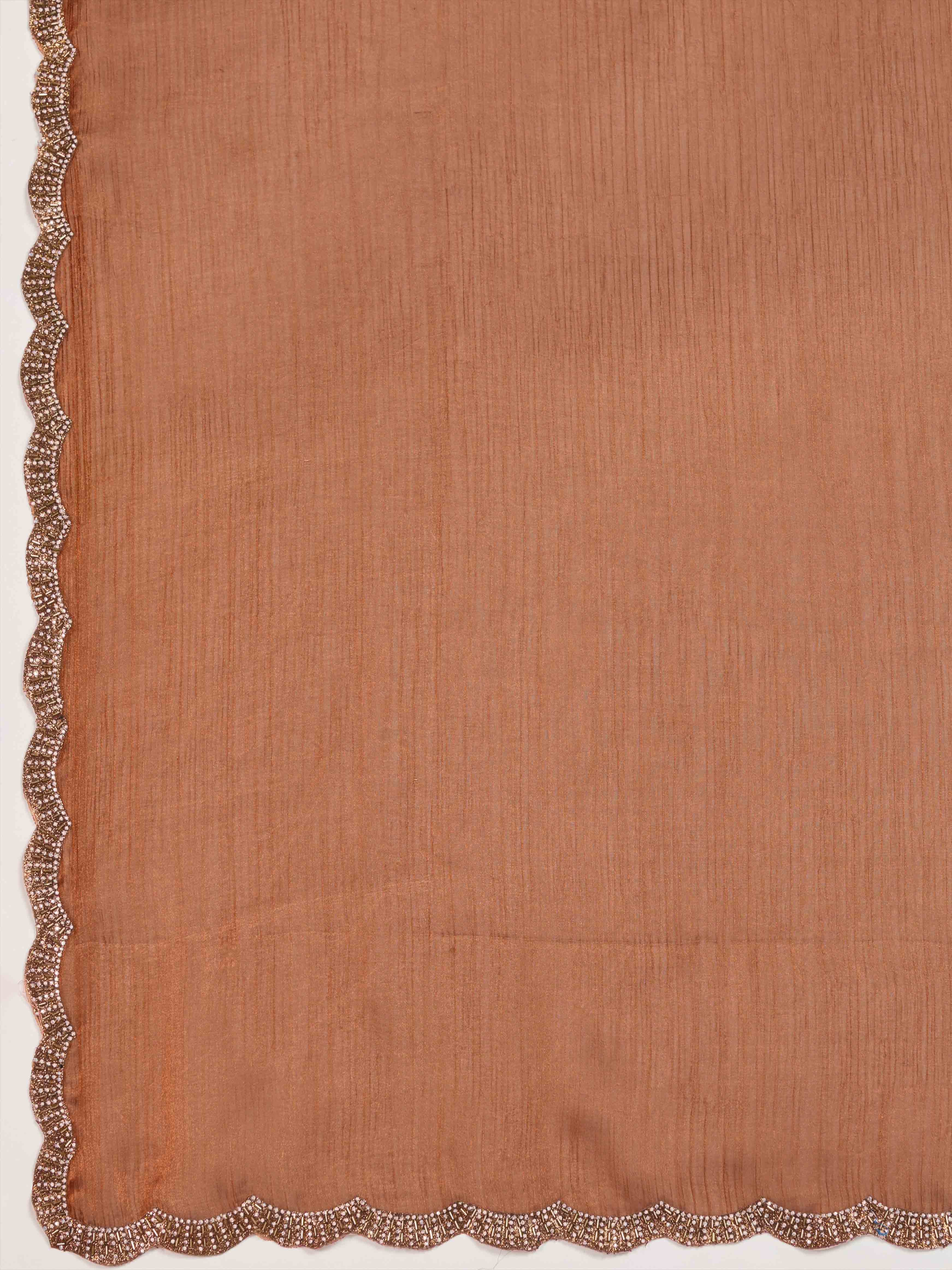 Woven Border Tissue Saree