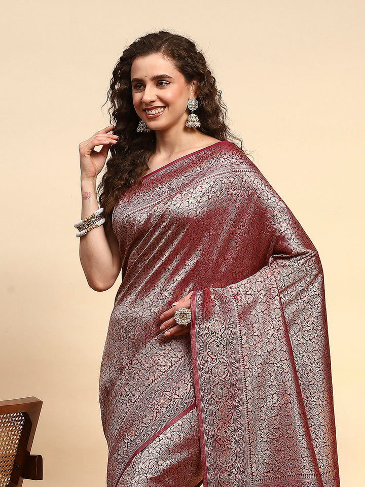 Woven Design Art Silk Saree