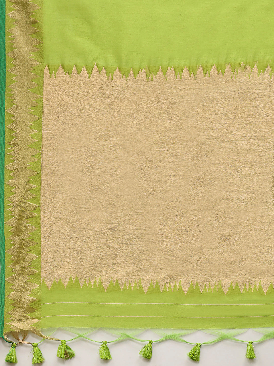 Woven Design Cotton Blend Saree