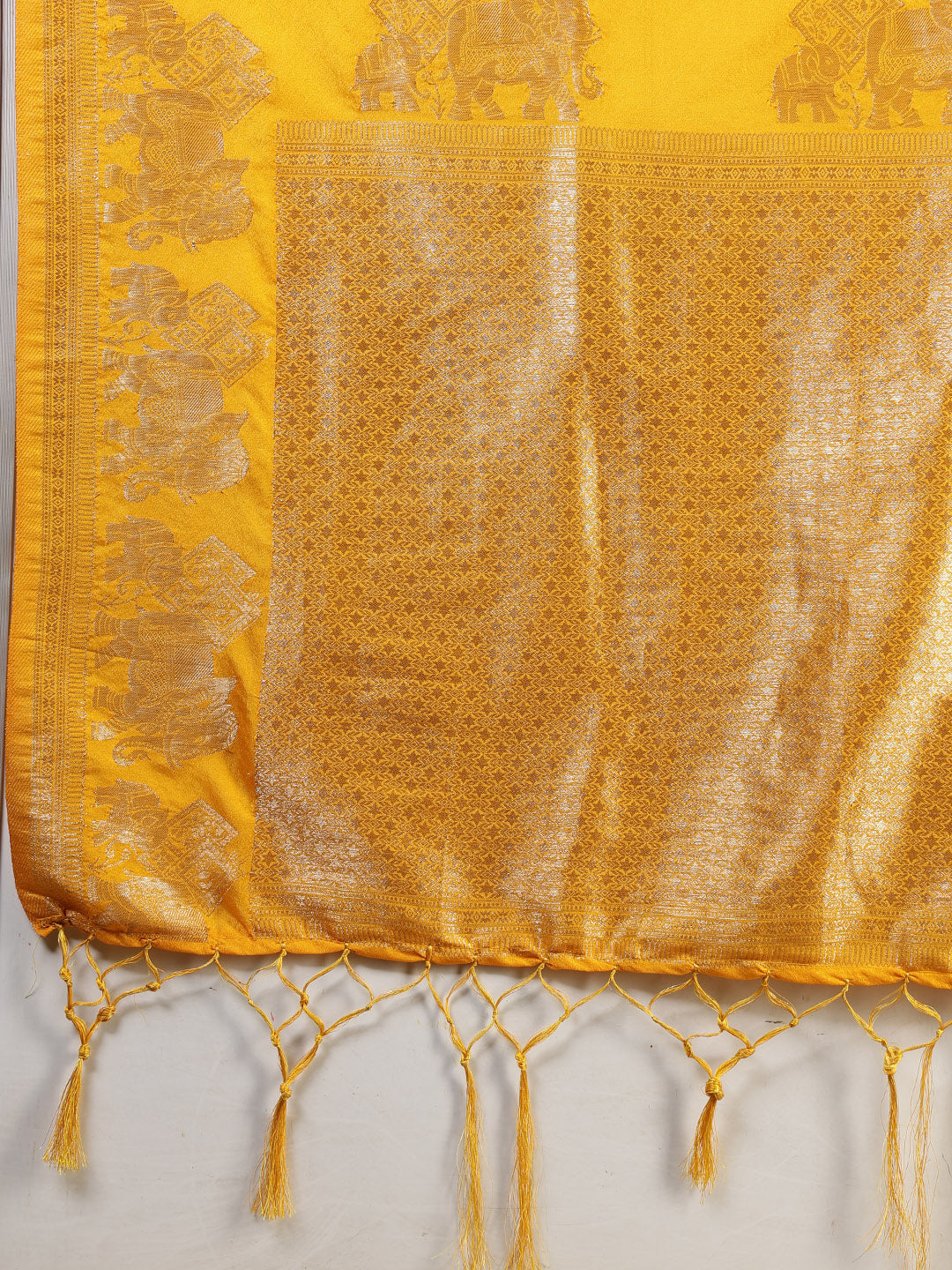 Embroidered Crepe Saree