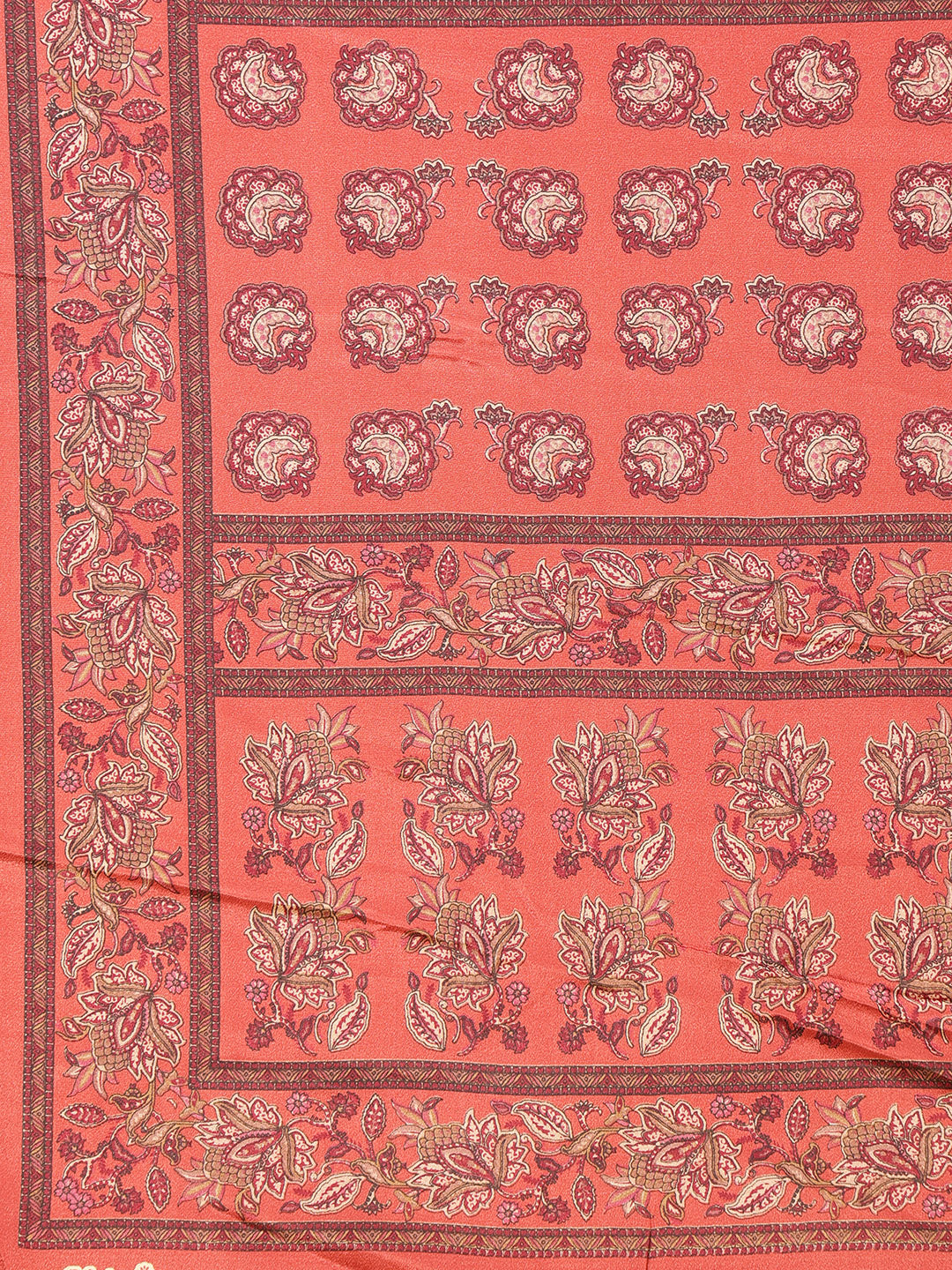 Digital Printed Crepe Saree